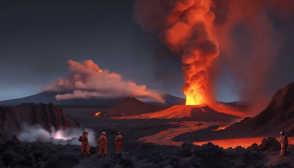 Comment réagir lors d’une éruption du Piton de la Fournaise