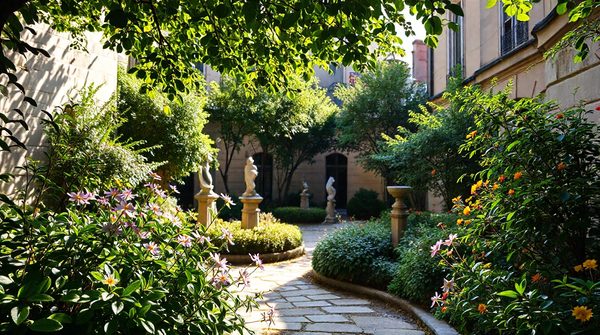 Découvrez le jardin bastille : un havre floral dans le marais