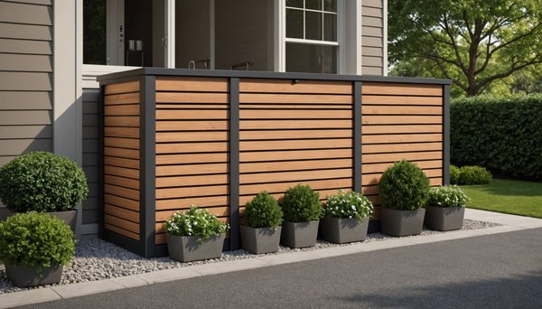 Cache poubelle : alliez esthétique et praticité pour votre extérieur